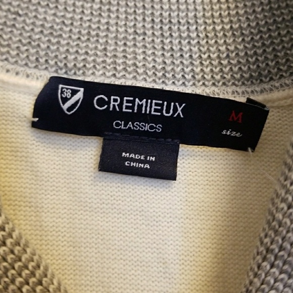 Cremieux Cream Pull Over Sweater. NEVER WORN! - Picture 2 of 3